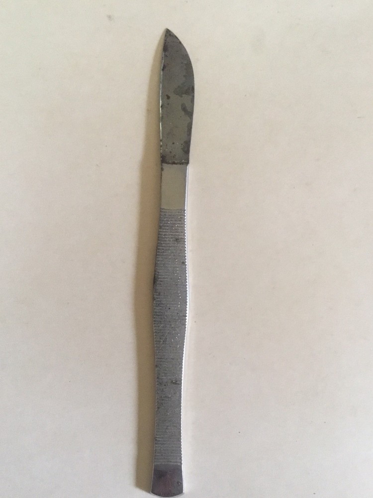 2 ANTIQUE BAUSCH & LOMB EBONY HANDLE TOOLS W/CASE PLUS TWO INSTRUMENTS, 4 TOTAL