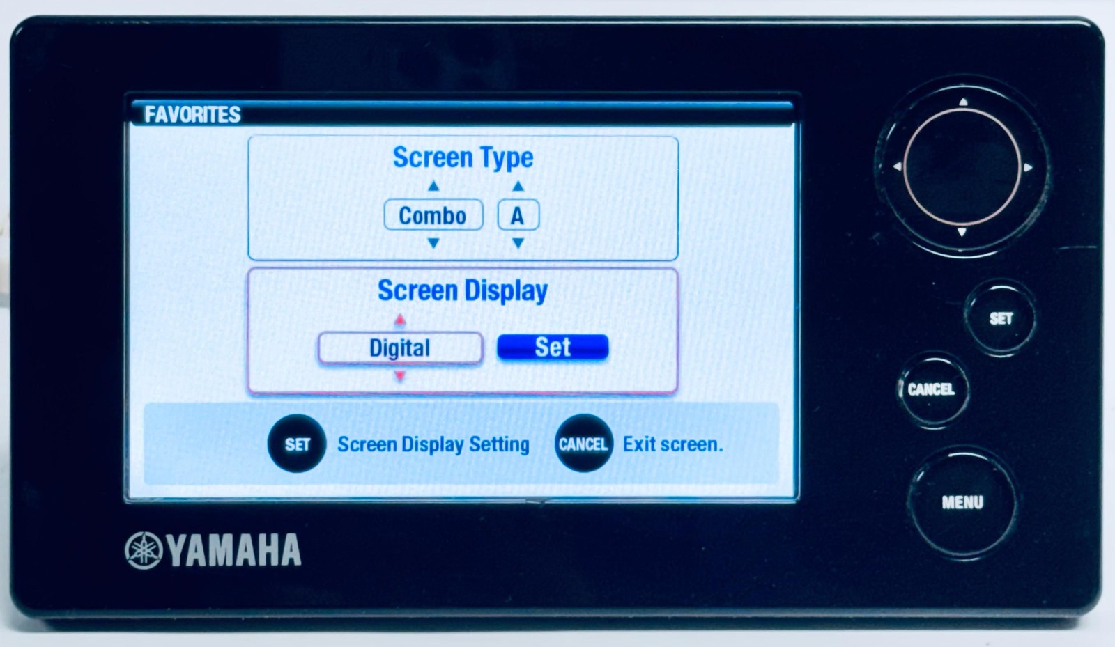 Yamaha 6Y9-83710-14-00 OEM Command Link Plus LCD Display