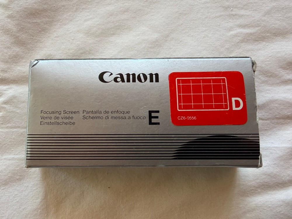 New in Box  Canon Focusing Screen E