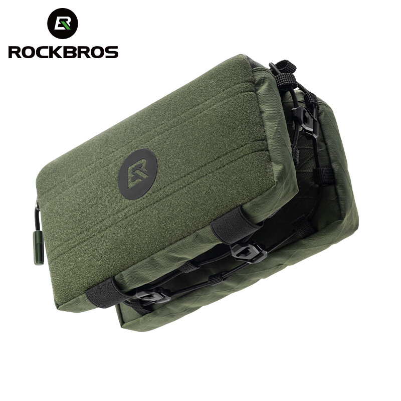 ROCKBROS MTB Road Front Bicycle Crossbar Bike Frame Small Pannier Saddle Bag 1L