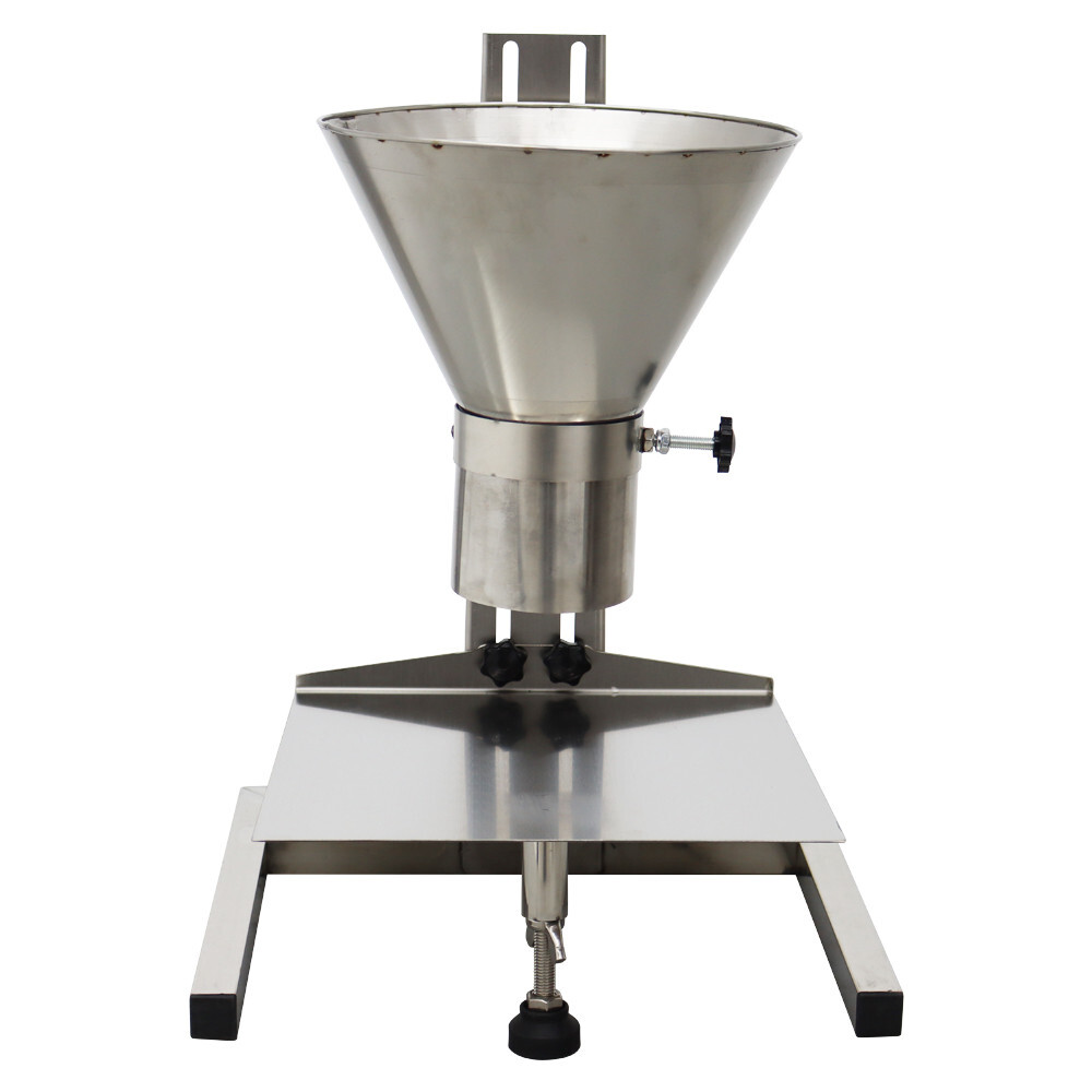 4" Funnel Filling Station with Stand & Scale Support for Quantitative Packaging