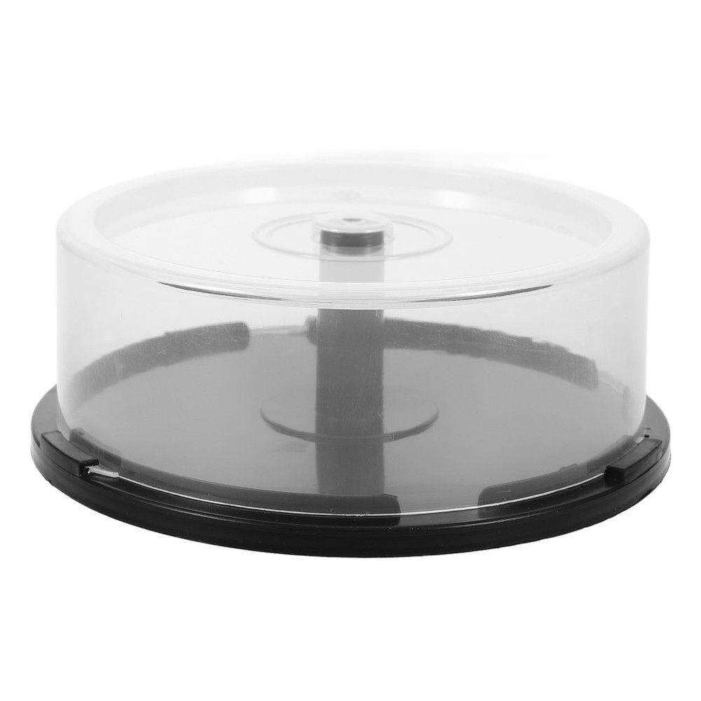 Plastic Cd Organizer Empty Dvd Bucket Case Sleeves Disc Transparent