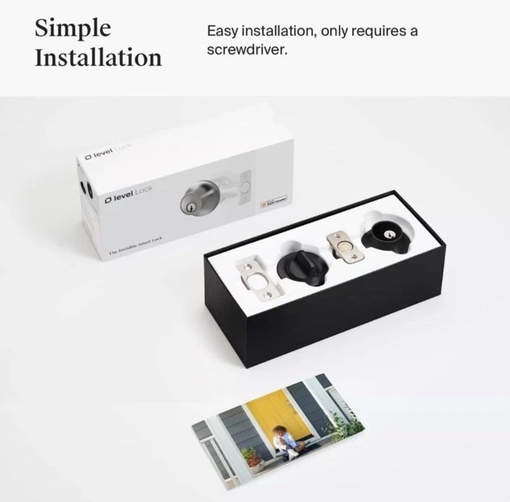 New Level Lock - Invisible Smart Lock C-E14U Bluetooth