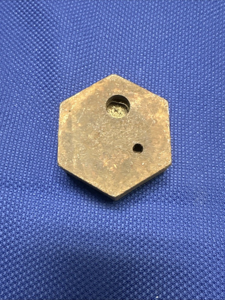 Vintage One Kilo cast iron Scale weight