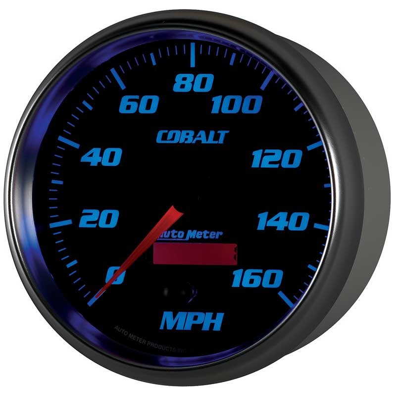 Auto Meter Cobalt Series 5" 160 MPH Programmable Electronic In Dash Speedometer
