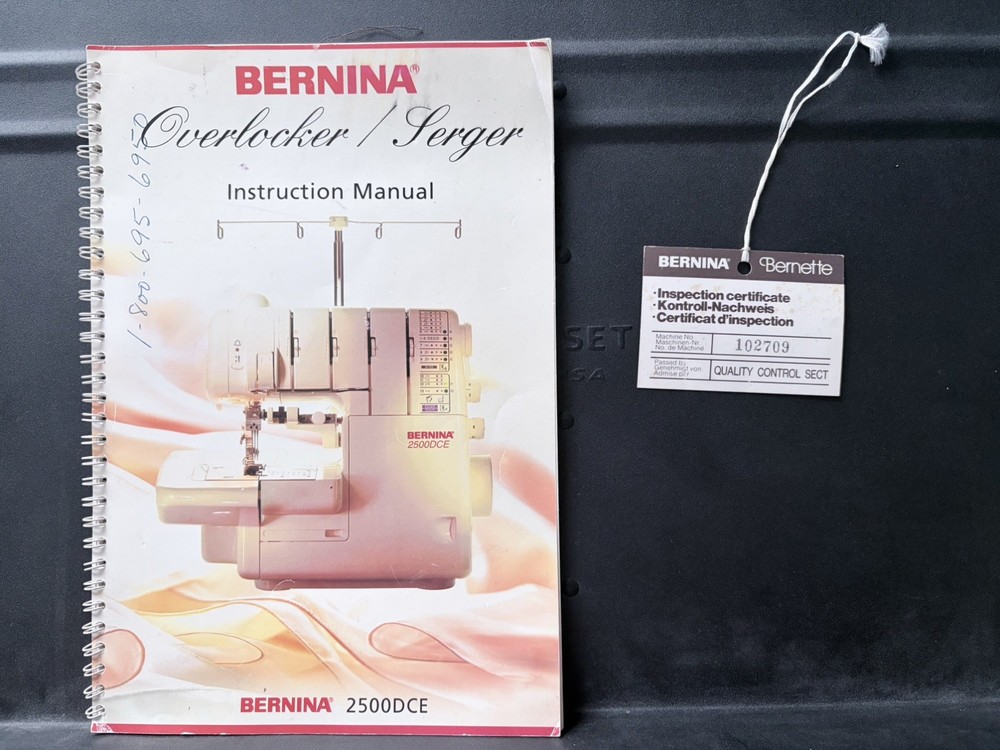 Bernina Serger/Overlocker 2500DCE (Used, Working)
