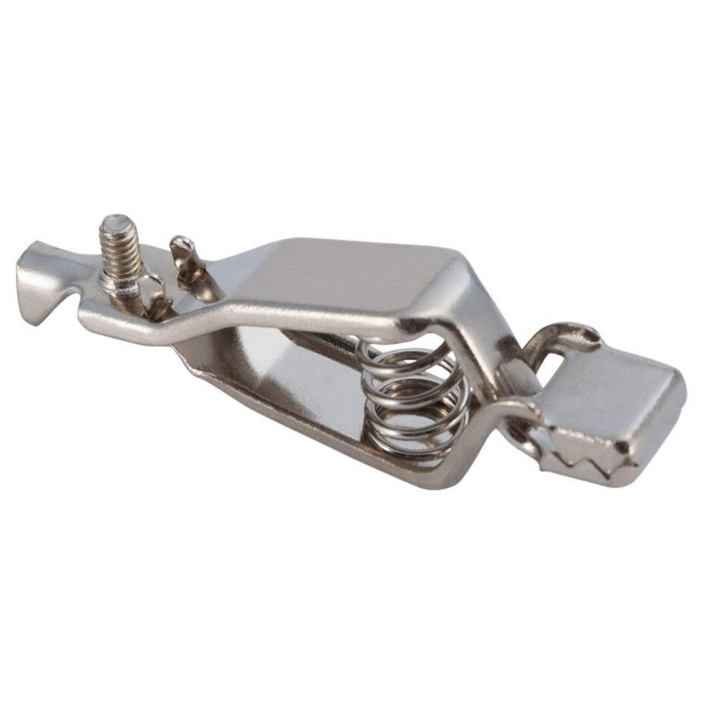 QUICKCABLE 602021-360-002 Test Clip,Chrome,PK2 2FDV4