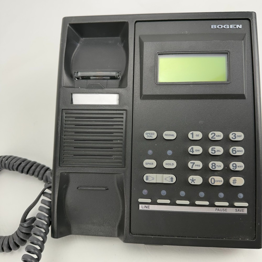 Bogen MCDS4 MC2000 Admin Display Station Intercom Phone System 12V