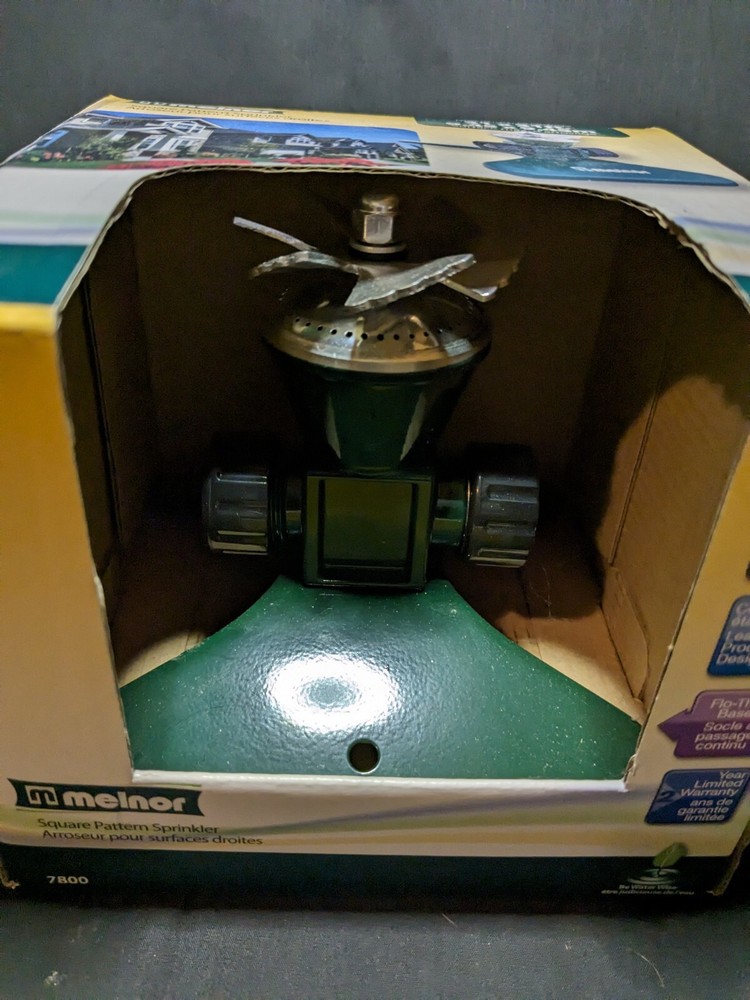 Melnor 7800 Metal Square Pattern Sprinkler
