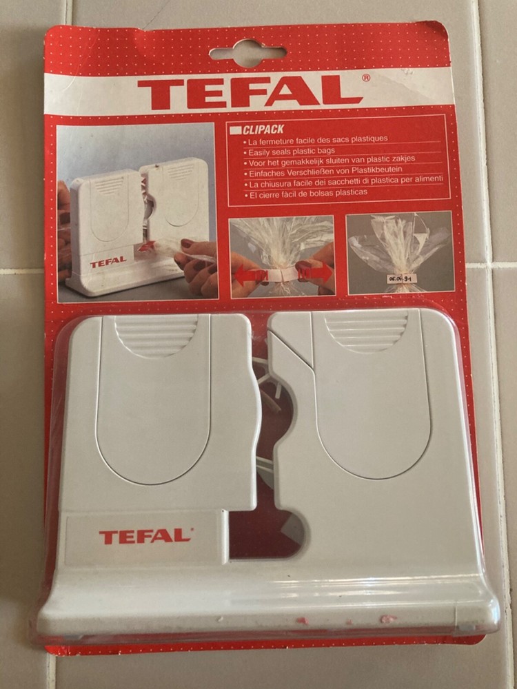 TEEFAL CLIPACK FOR PLASTIC BAGS NEW