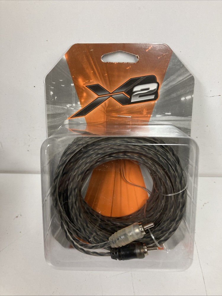 Scosche X2 Twisted Pair RCA Interconnects X2R27 New