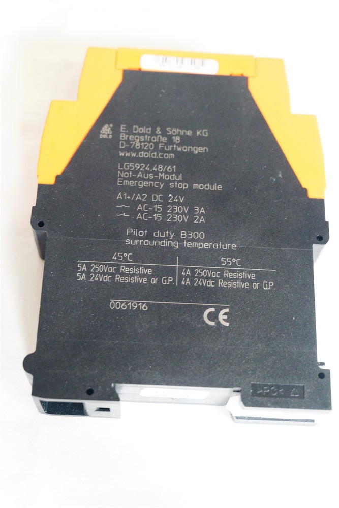 LG 5924 - Emergency stop module 0061916