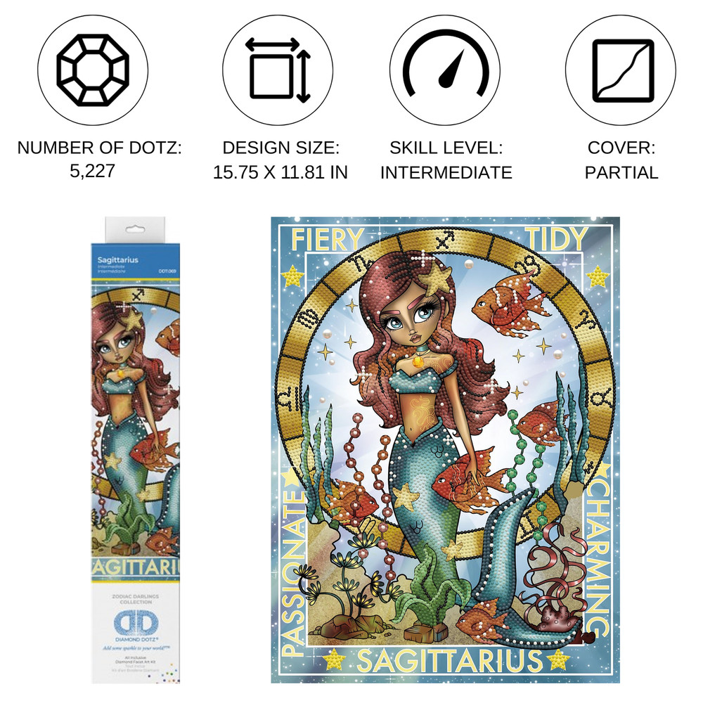 Diamond Dotz Sagittarius Diamond Painting Kit