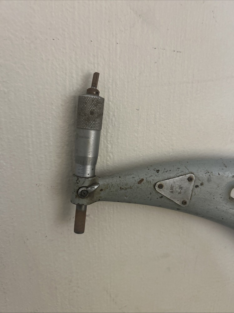 16-20” Tubular Interchangeable Outside Micrometer 0.001”