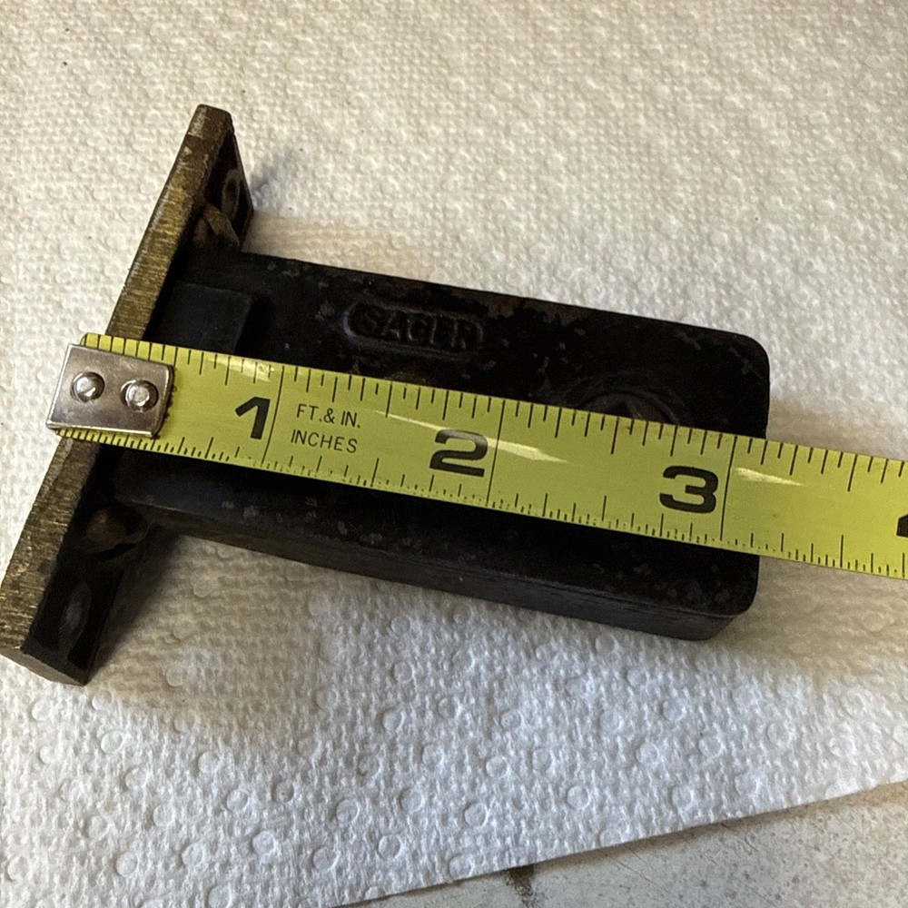 Sager Vintage Cylinder Door Lock Set
