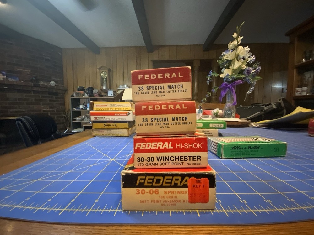 Cartridge Boxes- Vintage - 21 Boxes