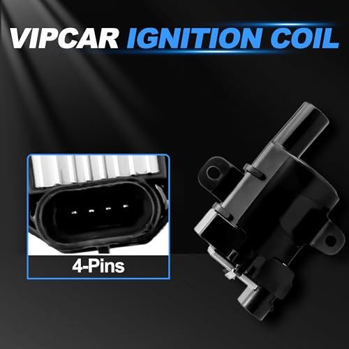 8Pcs Ignition Plug Coil Pack Compatible with Chevy/GMC 1999-2007
