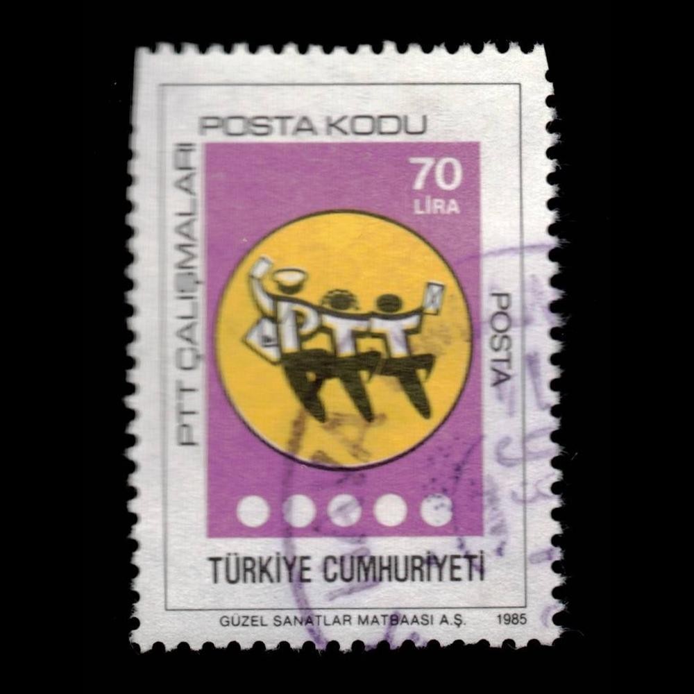 Turkey, Scott 2325, Postal Code, 1985, used, 113237