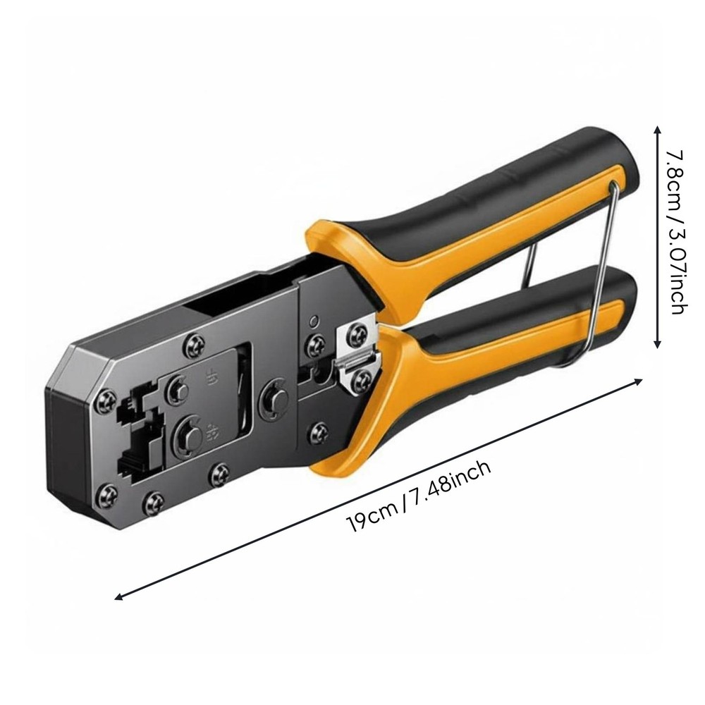 RJ45 Crimping Tool Multi-Functional Network Cable Heavy-Duty