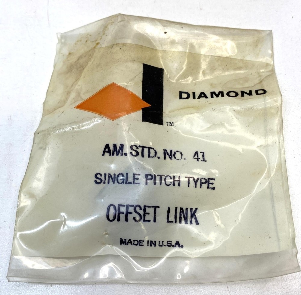 Diamond AM.STD. No. 41 Single Pitch Type Offset LINK