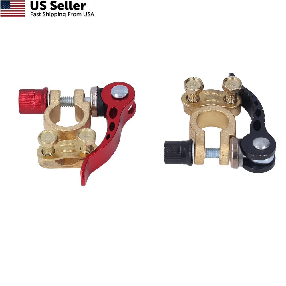 Battery Terminal Clamp Connectors, 2PCS Car Connector,...