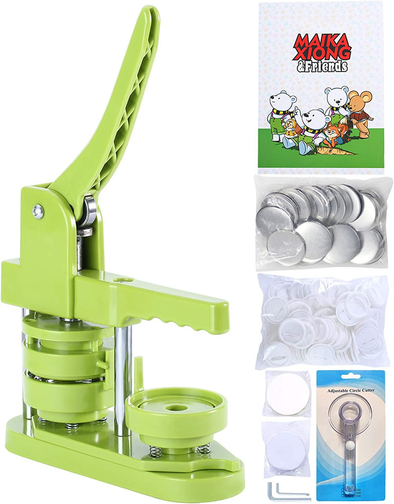 Button Maker Machine 58Mm - (3Rd Gen) Installation-Free 58Mm(2.25In) DIY Pin