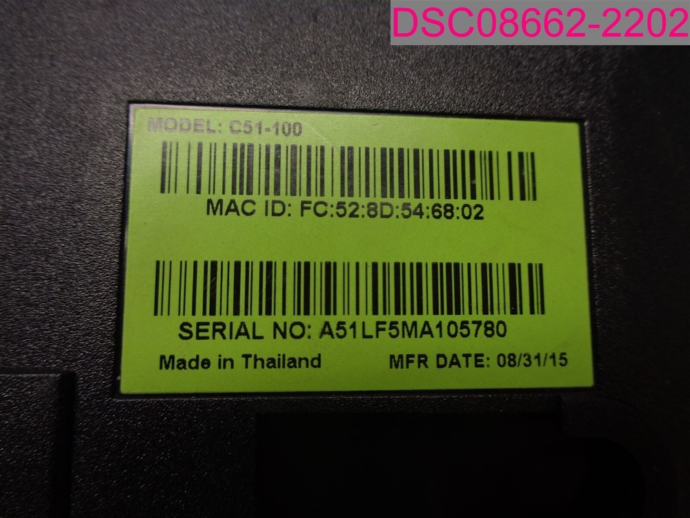 DirecTV C51-100 Advanced Whole Home Client Mini Receiver NO CORDS Box Only