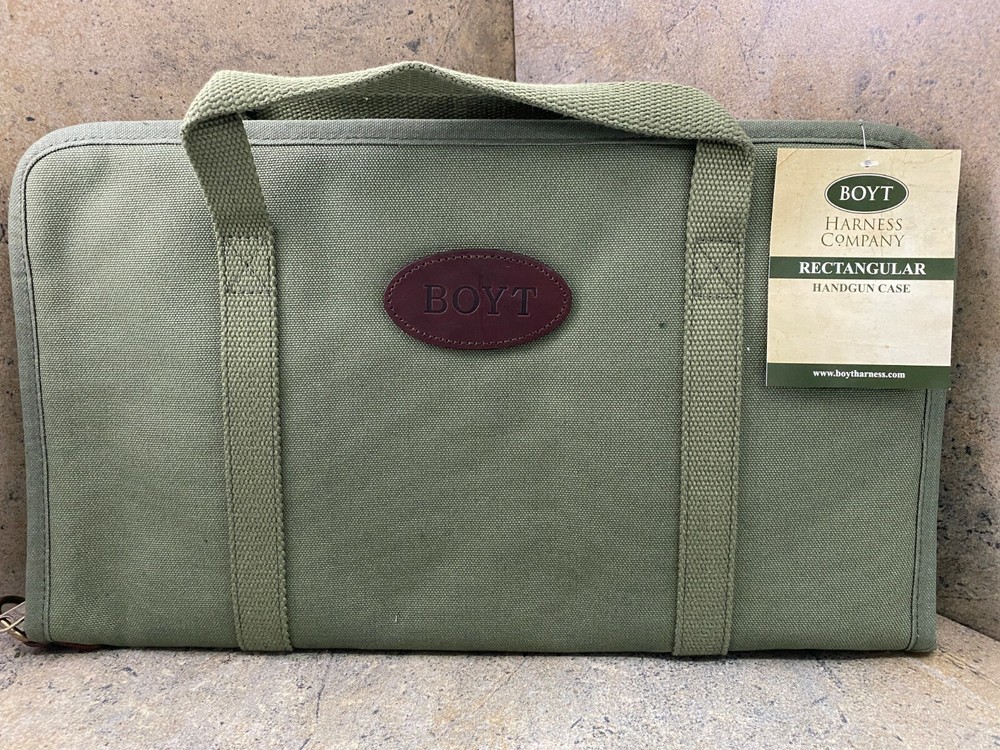 Boyt Harness Rectangular Handgun Case 16"x10" OD Green PP66  0PP660009