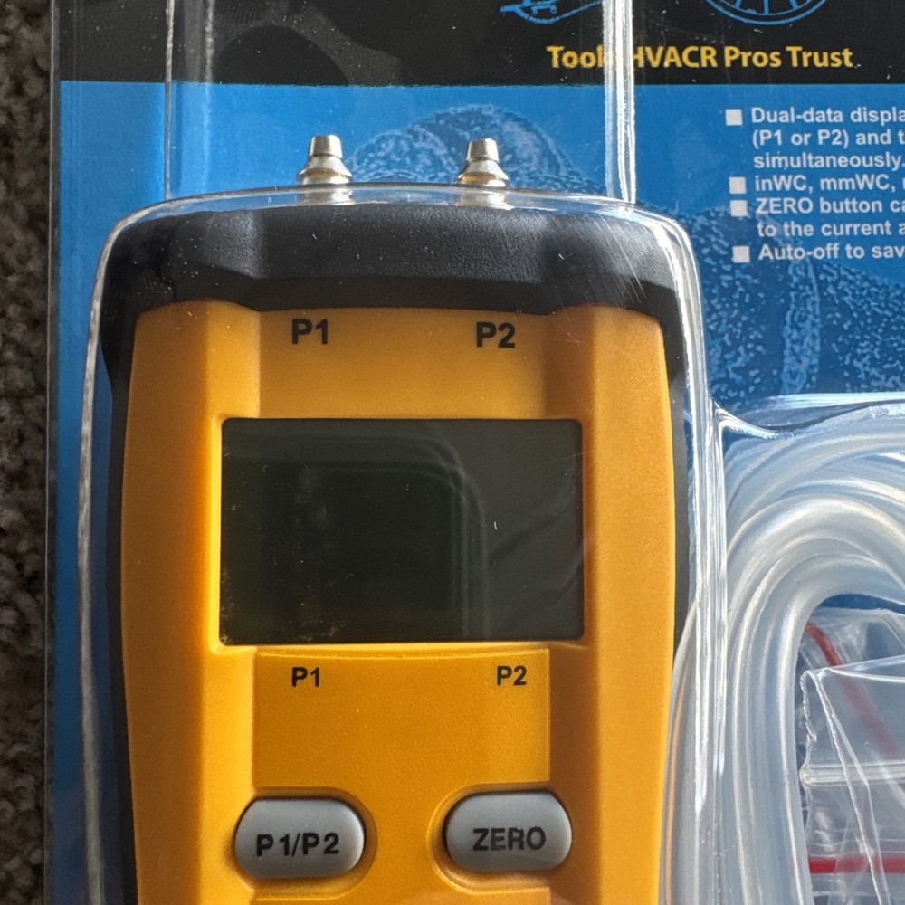 Fieldpiece Dual Port Differential Manometer SDMN5