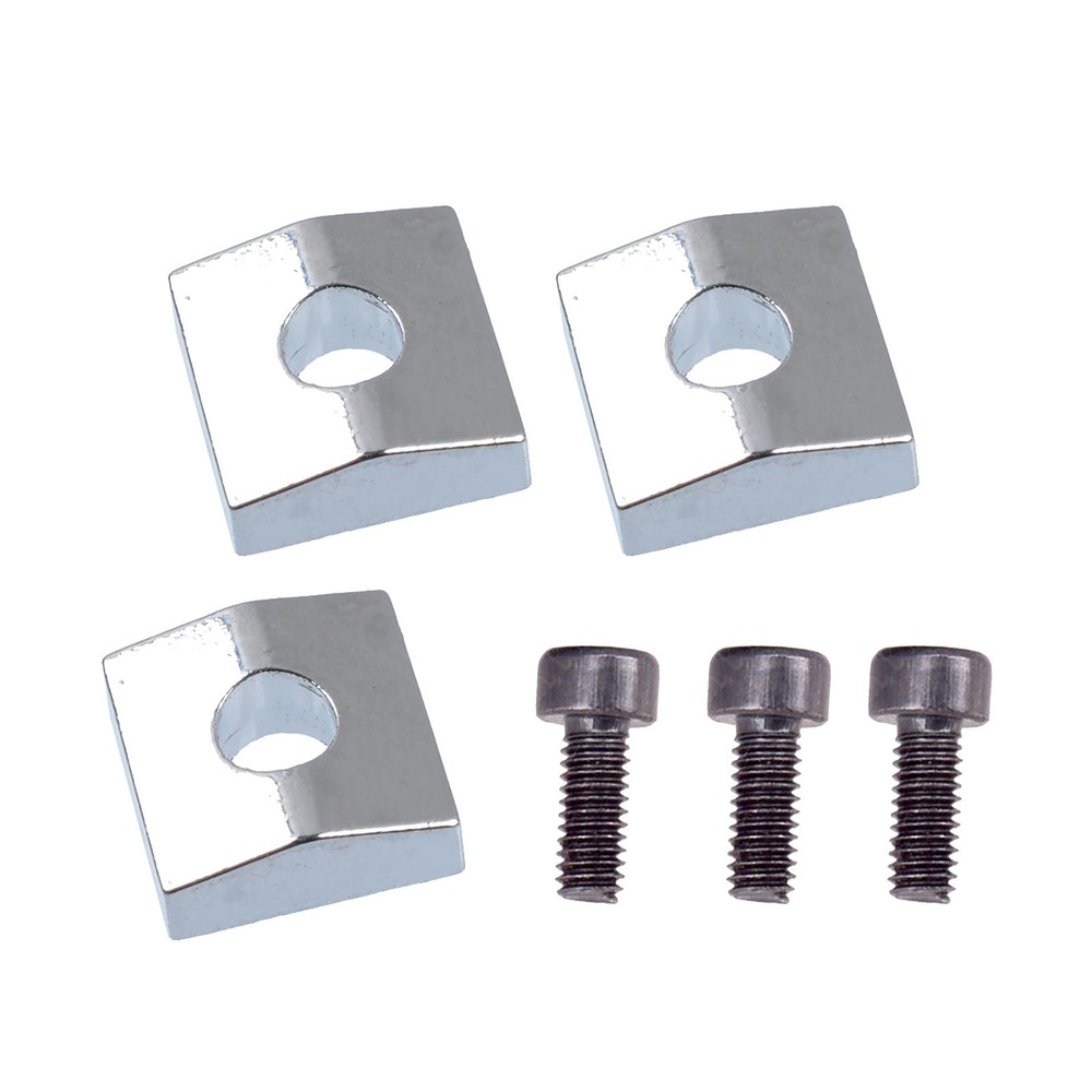 3 Set Nut Blocks & Screws For Electric Guitar Tremolo Bridge Strings Locking;