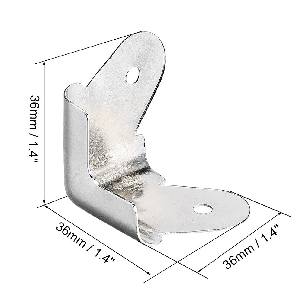 Speaker Corner Protector Edge Corner Cabinet Guard Wrap Angle 1.4 inches 8pcs