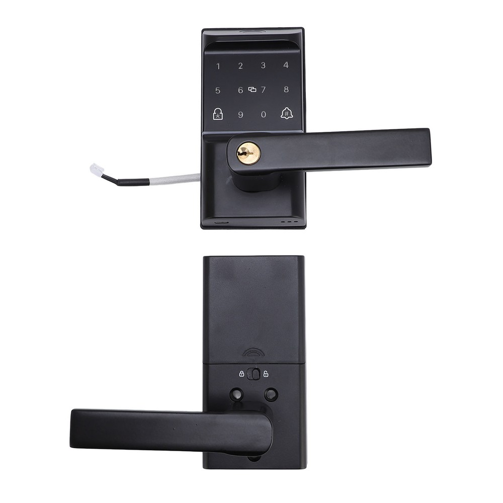 One Smart Fingerprint Door Lock Semiconductor Recognition Virtual Password Hot