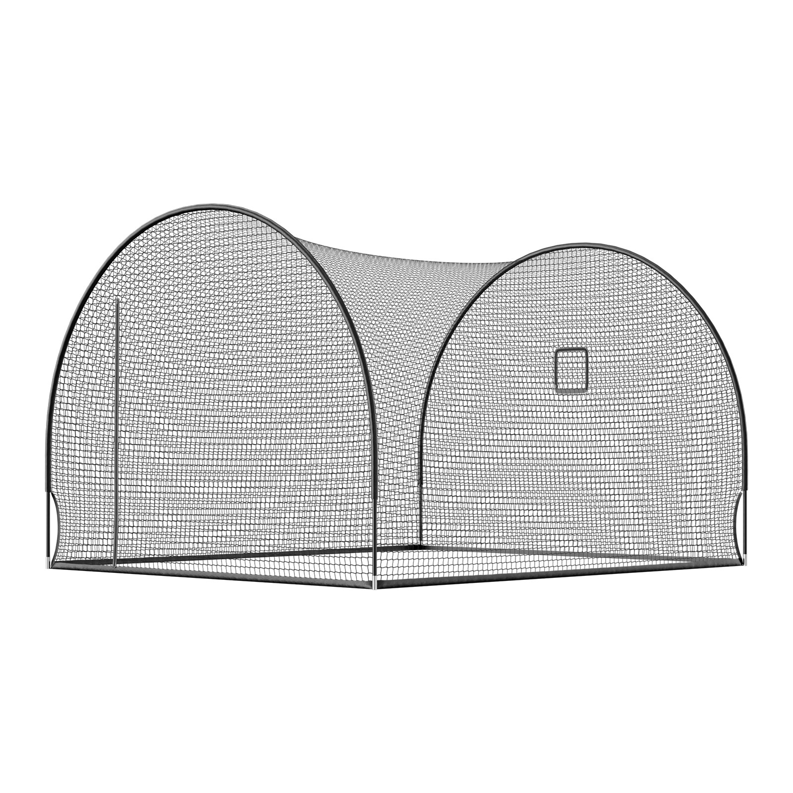 Uimoso Baseball Batting Cage 12.0 x 10.2 x 7.6 FT for Indoor and Outdoor Use