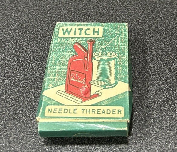 Vintage Witch Automatic Needle Threader In Box w/ lnstructions West Germany