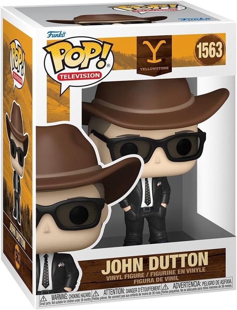 Funko Pop Yellowstone - John Dutton (Suit) (Governor) Figure w/ Protector