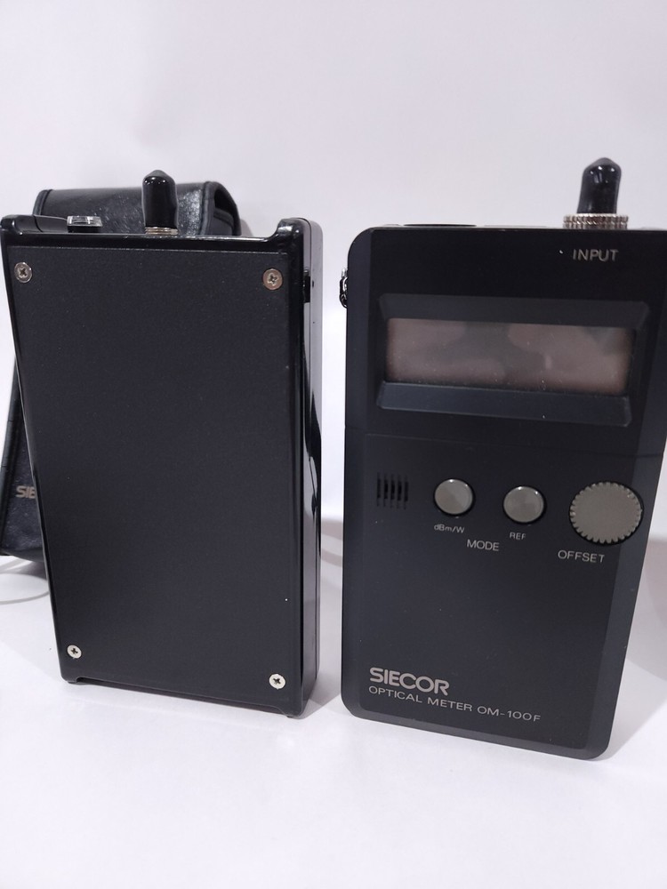 Siecor Optical Meter OM-100F And Optical Source OS-100 with Soft Cases