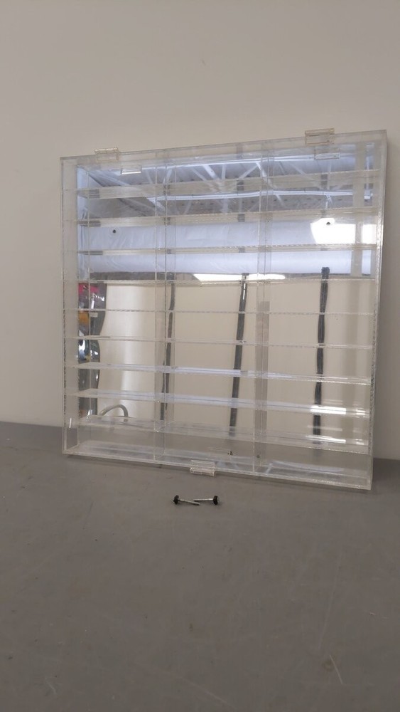 Giovanni Plastics Inc. Mirrored Slot Display Case EX