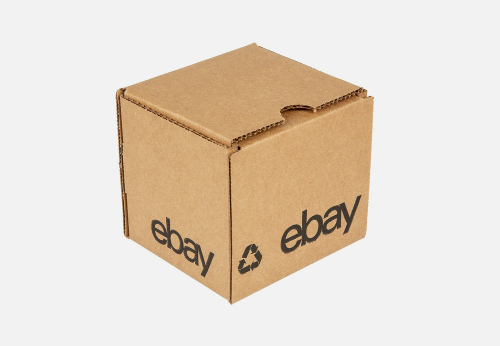 25 Count eBay 4" x 4" x 4" Corrugated single wall ECT Boxes - NEW