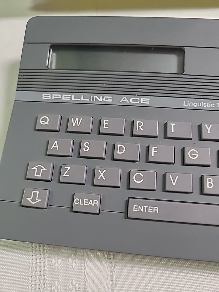 Vtg. Franklin Bookman Computer Spelling Ace (Bin C)