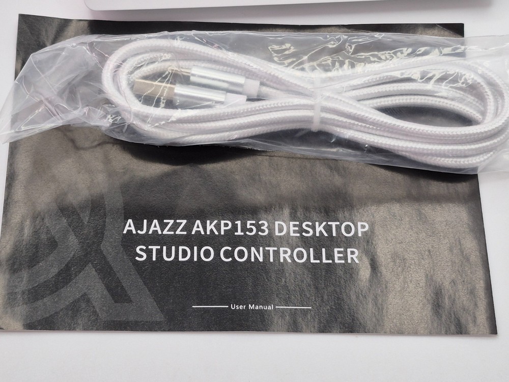 AJAZZ AKP153 Stream Studio Controller Keypad | White