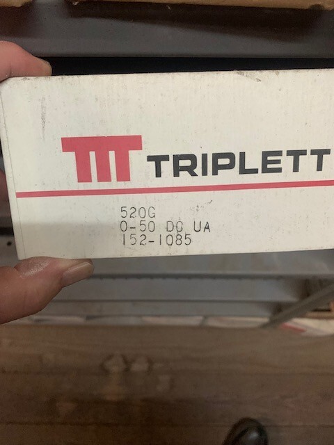 152-1085 TRIPLETT METER