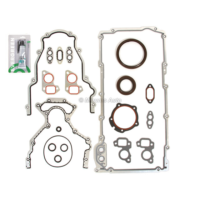 Full Gasket Set Head Bolts Fit 07-11 GMC Chevrolet 6.0 Cadillac 6.2 OHV