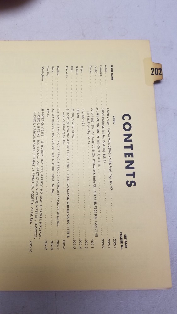 Sams Photo Facts Set 202 5/53 Complete Set