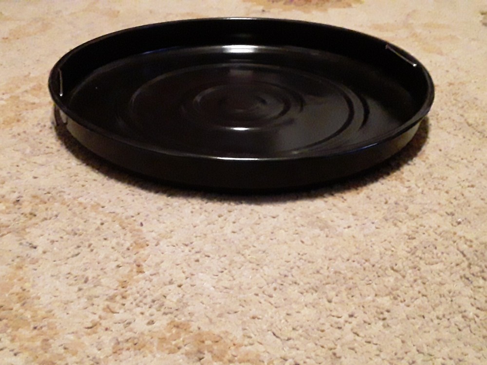 Nuwave Pro Plus Infrared Oven Replacement Part: Black Inside Drip Pan *GUC*