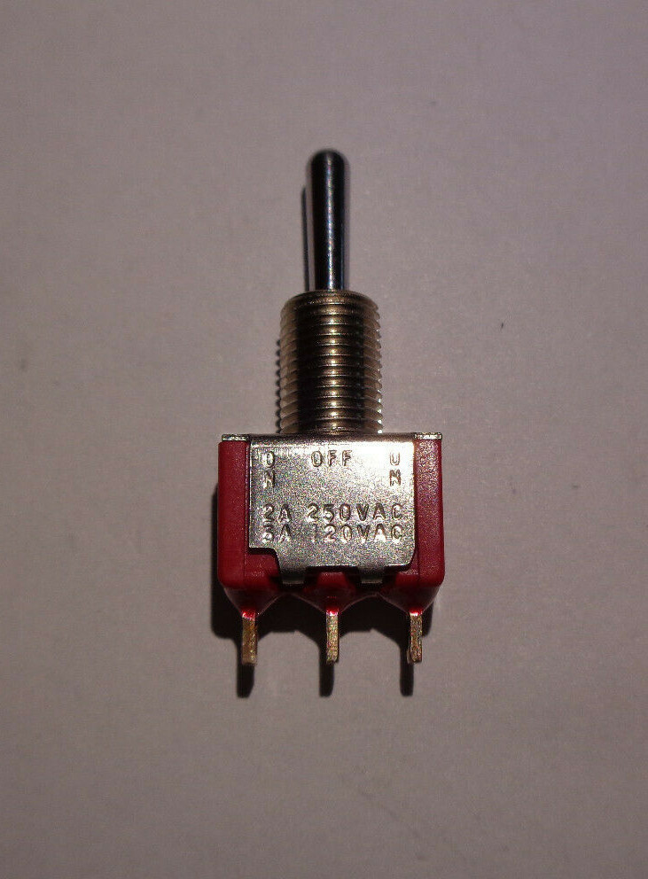 C&K TOGGLE SWITCH 7107 NEW W/ 8130-3