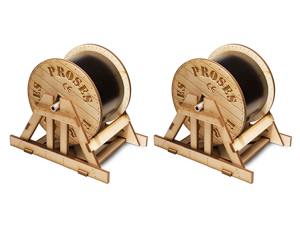 BACHMANN #39113 O Scale Cable Drums (2 per pack) NEW