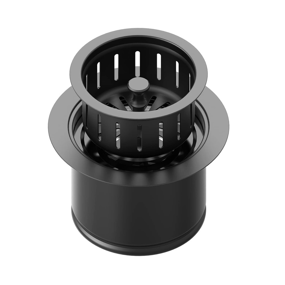 Extended Garbage Disposal Basket Strainer Stopper, Deep 304 Stainless Steel K...
