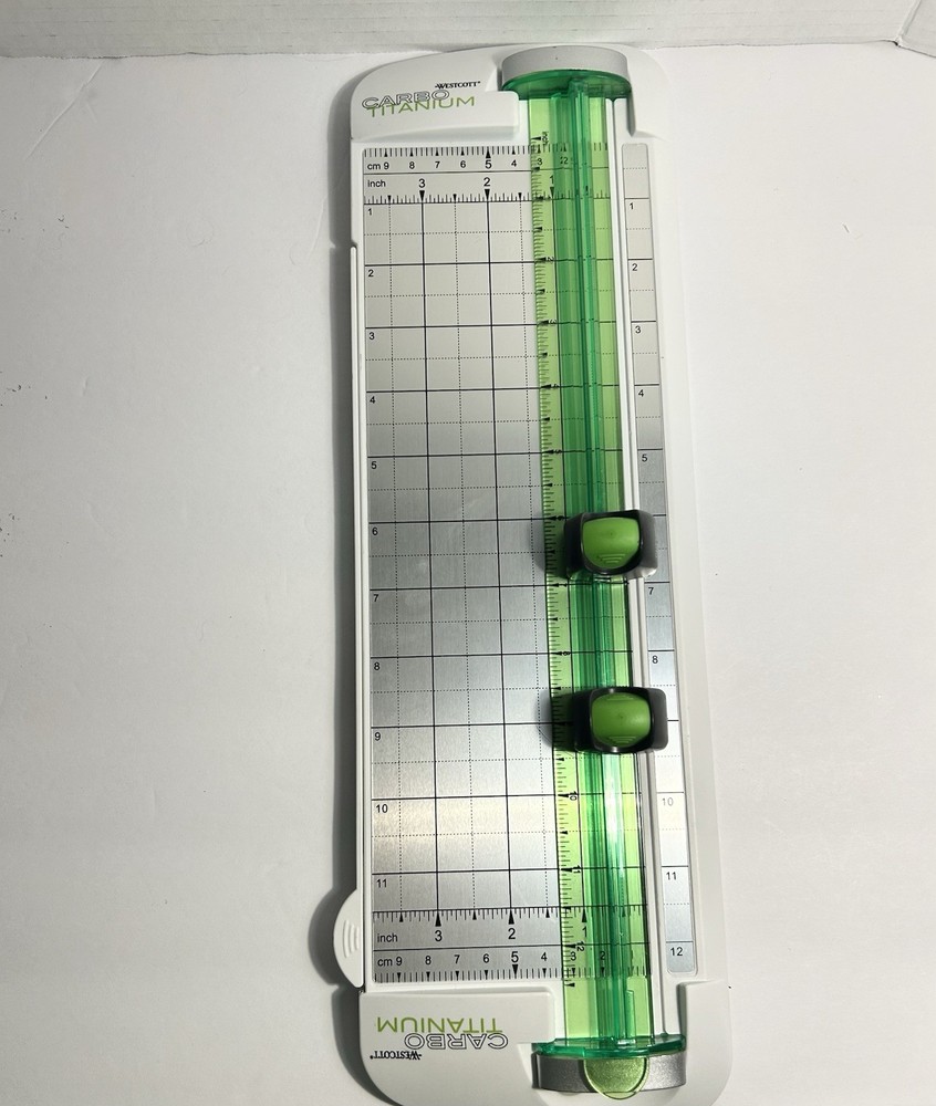 Westcott Varbo Titanium Paper Cutter With Ruler