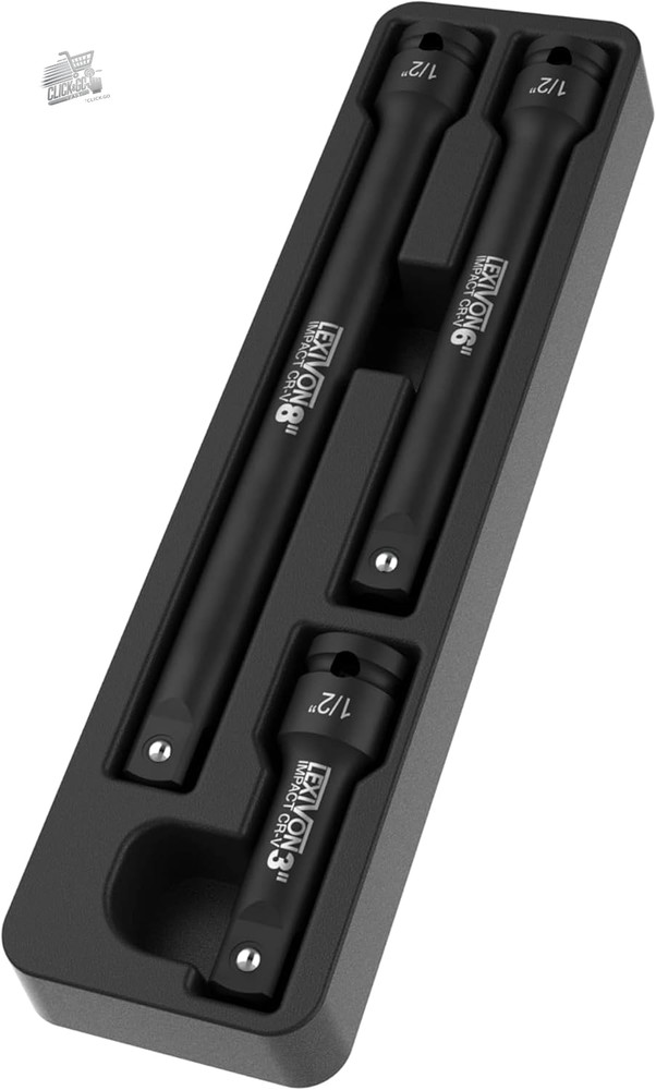 Screwdriver Insert Extension, 1/2" Extension with Handle, Extension to