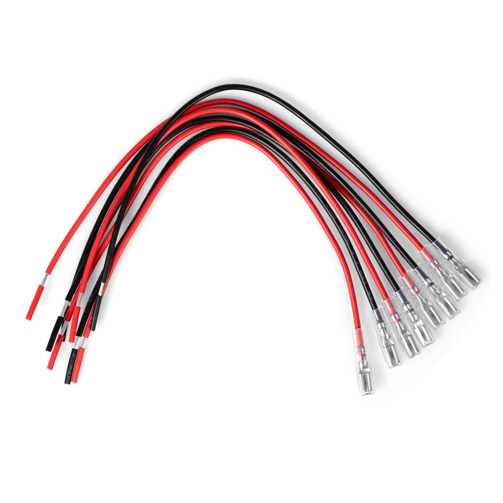Mini Spade Terminal Wires Quick Connect Female Tabs Set